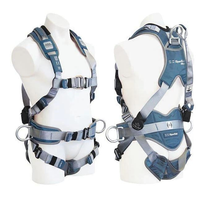 SpanSet 1107 ERGO iPlus harness with dorsal extension and padded waist belt