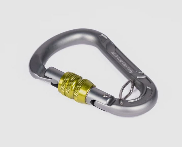 NLG Heavy Duty Carabiner, Internal Wiregate
