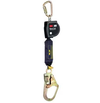 3M DBI-SALA Nano-Lok Extended Length Self Retracting Lifeline with Anchor Hook - 9 ft/2.7m