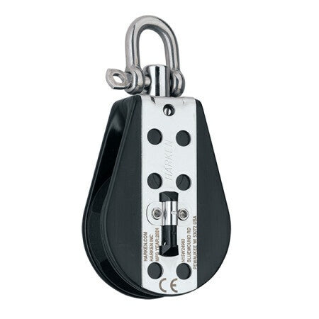 Harken 76mm Classic Hexaratchet Single Pulley - Swivel w Ratchet