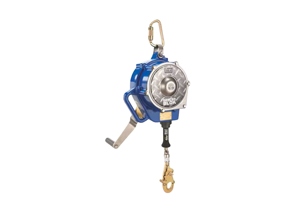 3M DBI-SALA Sealed-Blok 3-Way Retrieval Self-Retracting Lifeline, Galvanized Cable, 50 ft/15m