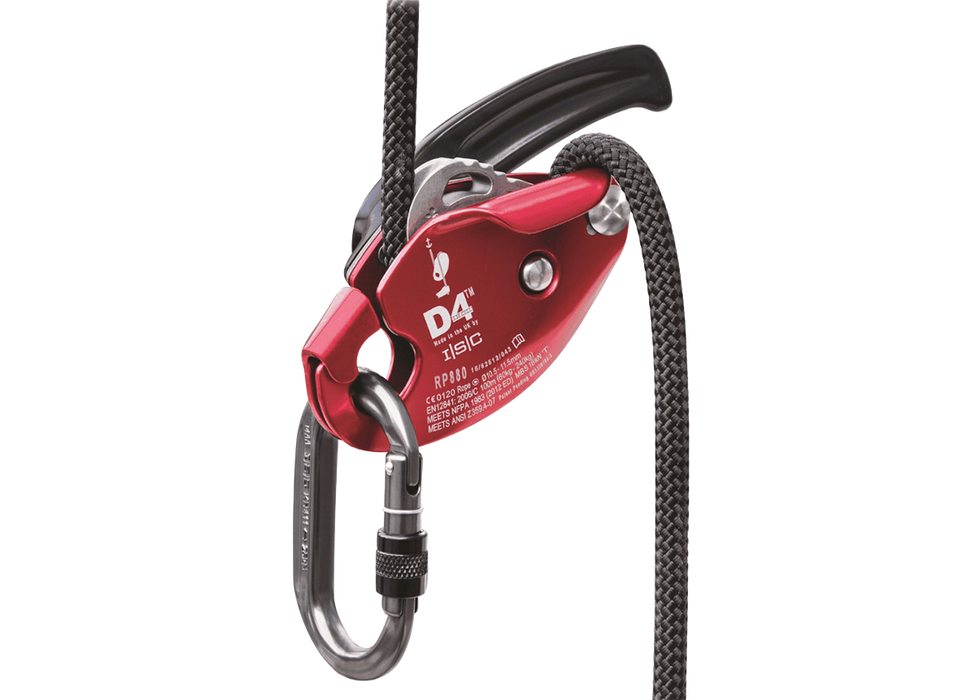 EZYiD ISC D4 Work/Rescue Descender