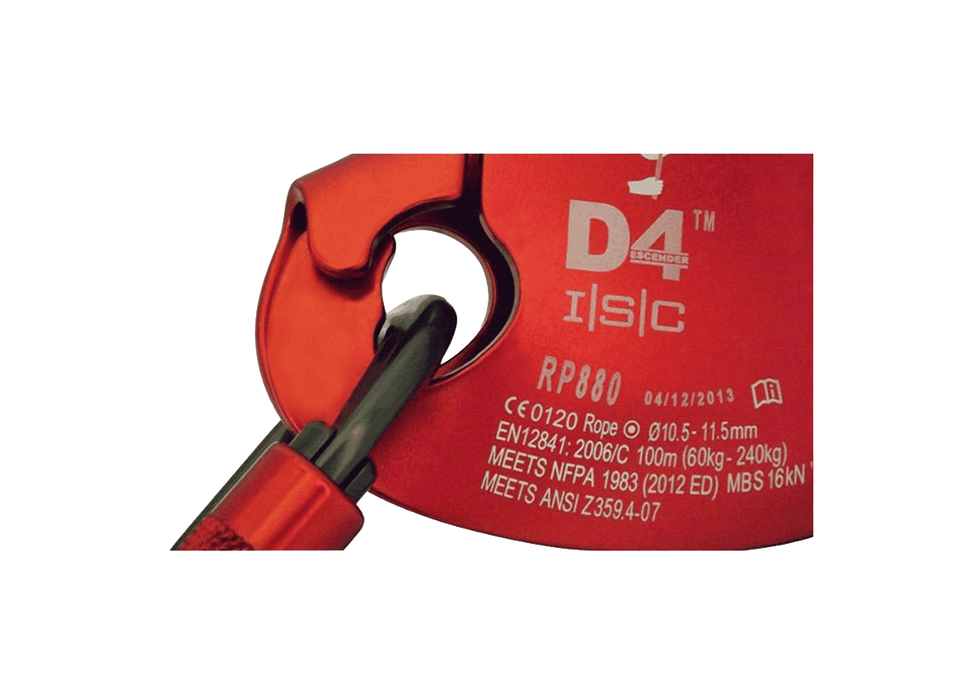 EZYiD ISC D4 Work/Rescue Descender