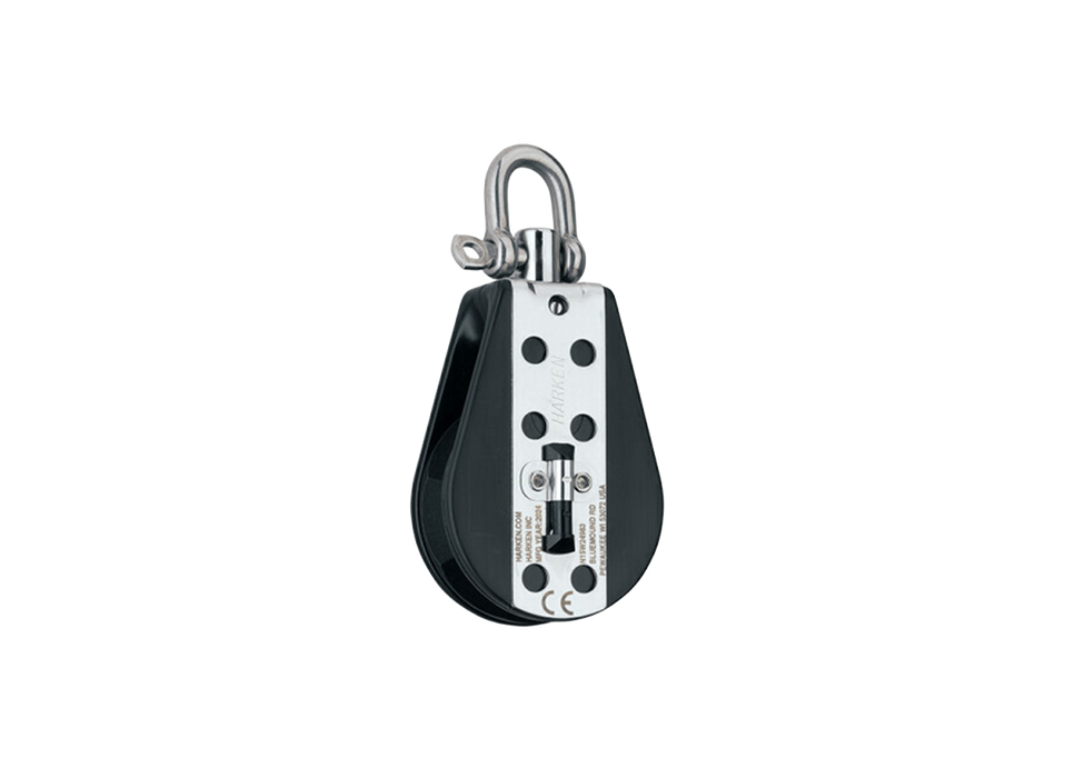 Harken 76mm Classic Hexaratchet Single Pulley - Swivel w Ratchet