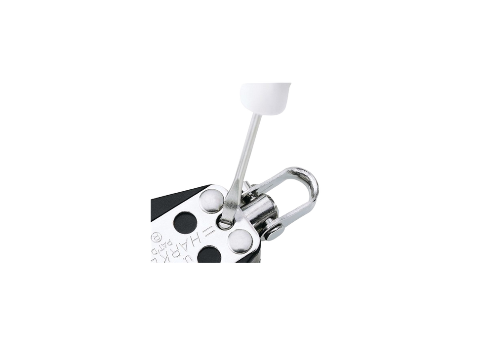 Harken 76mm Classic Hexaratchet Single Pulley - Swivel w Ratchet