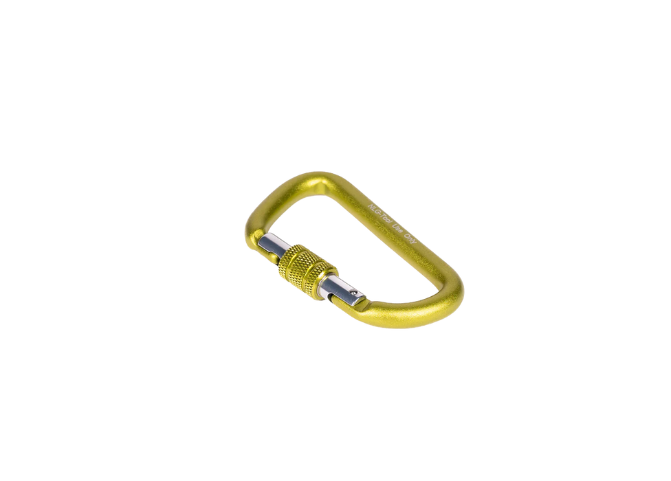 NLG Aluminium Screwgate Carabiner