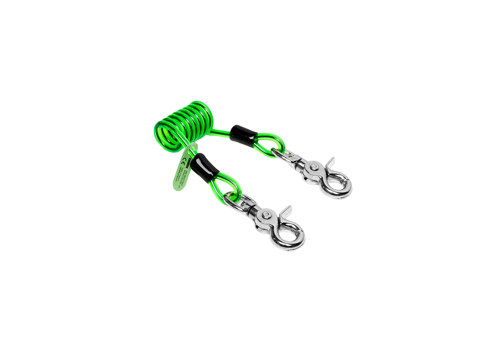 NLG Short Coil Tool Lanyard, Quick Clip