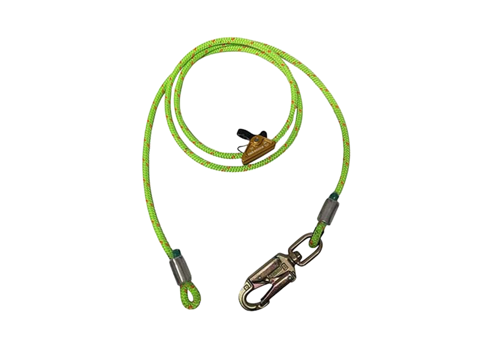 Notch 10ft 1/2" Wirecore Flipline with Glide Rope Grab