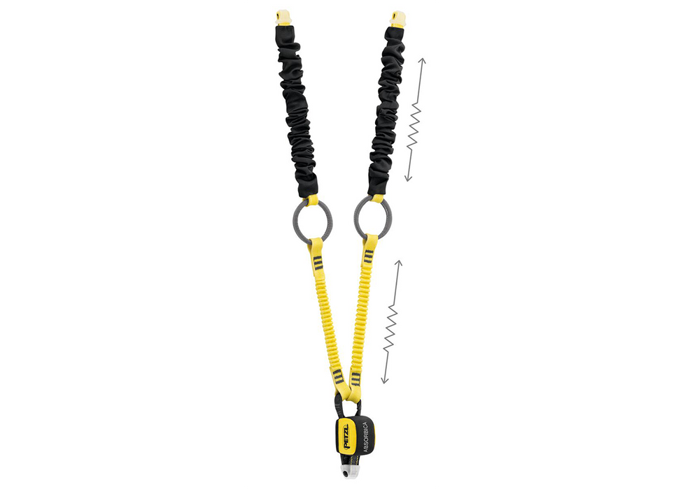 Petzl Absorbica-Y Tie-Back Lanyard only (no hardware)