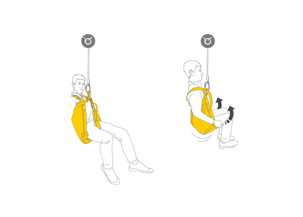 Petzl Thales Evacuation Harness