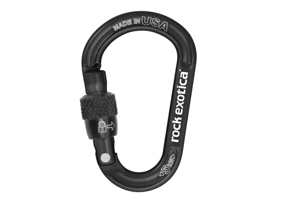 Rock Exotica RockX Accessory Carabiner - Screw Lock