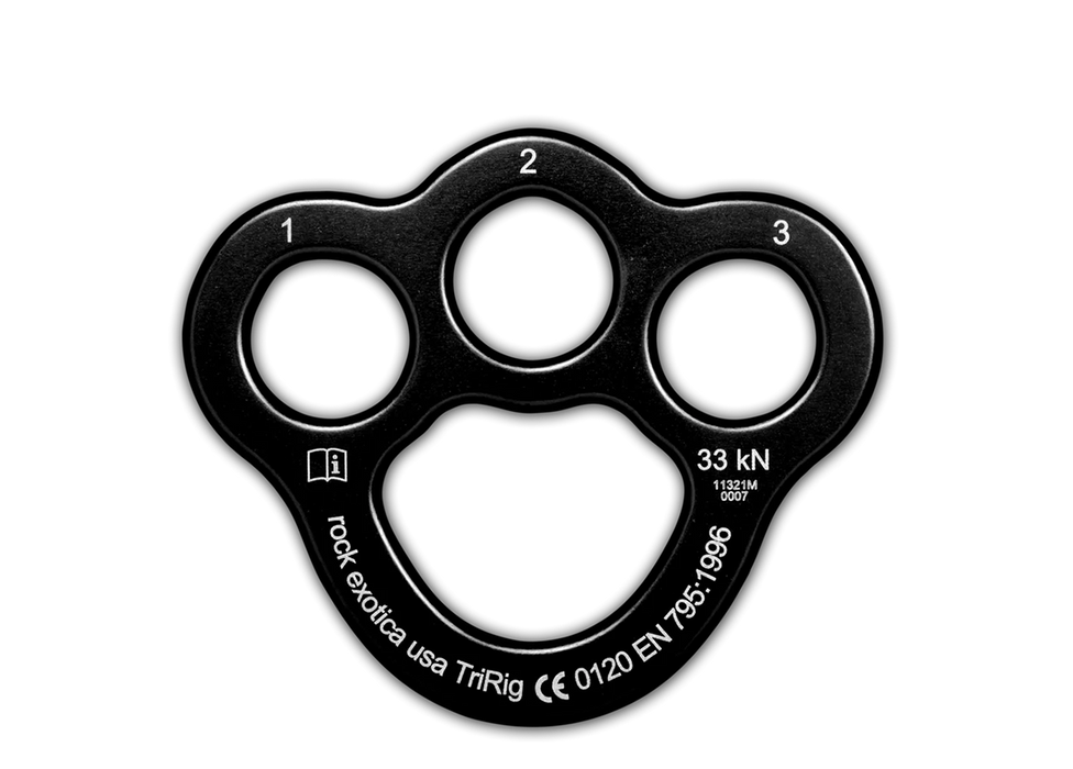 Rock Exotica TriRig Rigging Plate ultra light 3 Hole