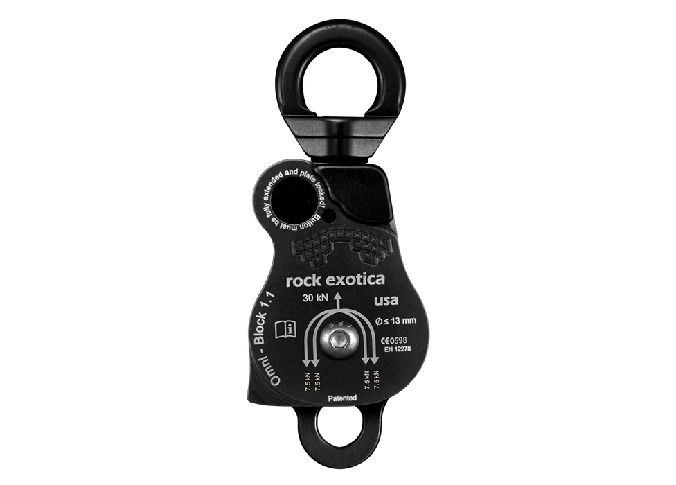 Rock Exotica Omni-Block Swivel Pulleys