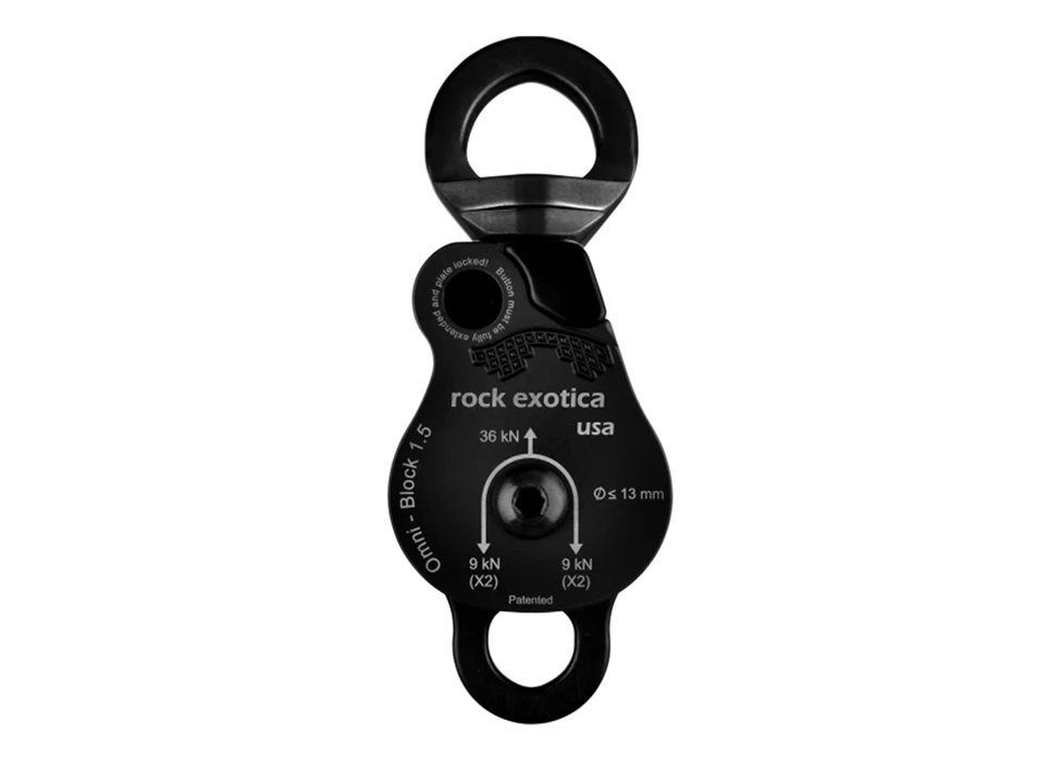 Rock Exotica Omni-Block Swivel Pulleys