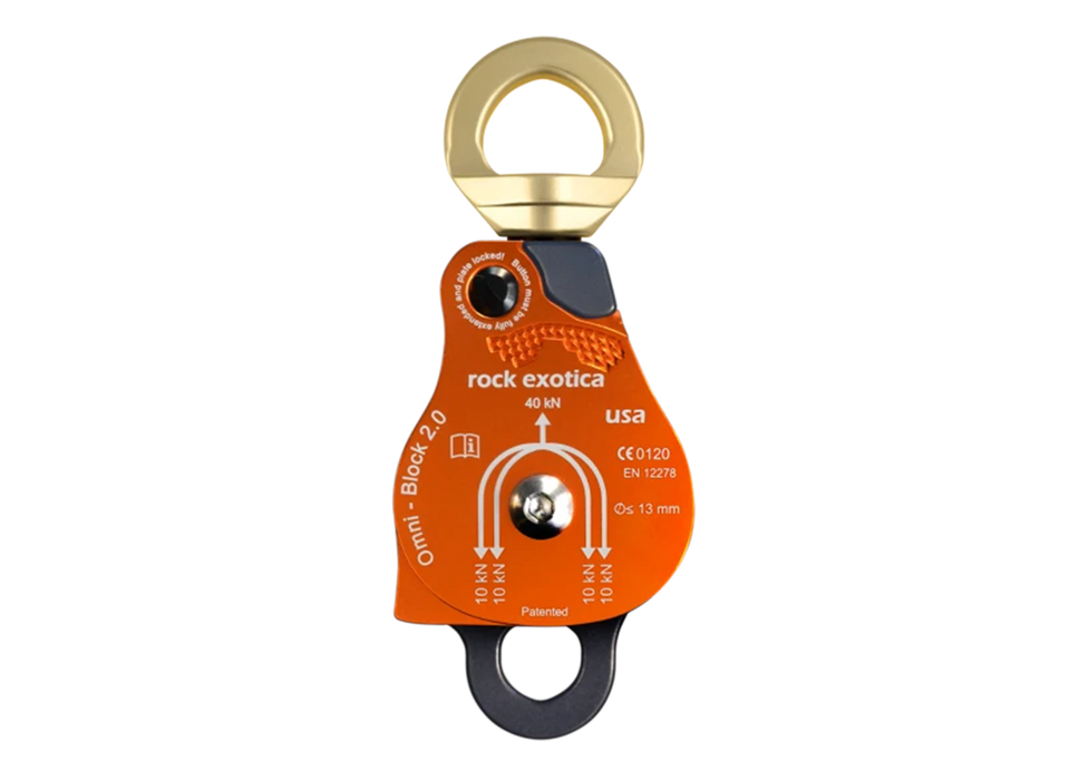 Rock Exotica Omni-Block Swivel Pulleys