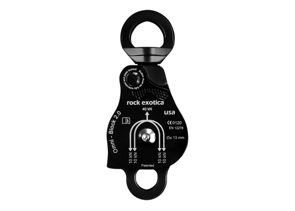 Rock Exotica Omni-Block Swivel Pulleys