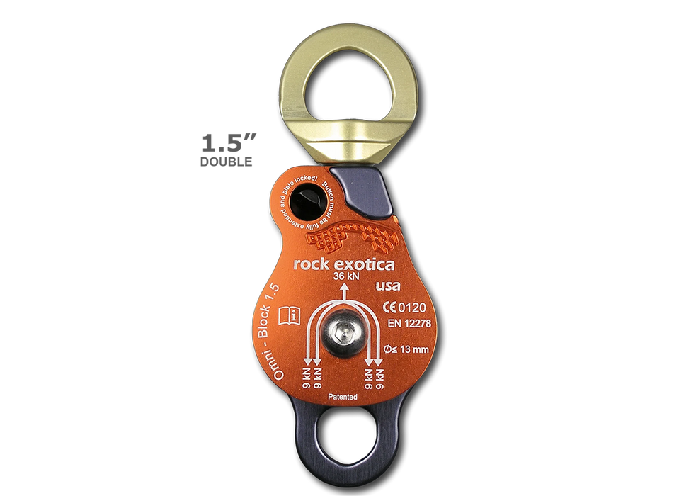 Rock Exotica Omni-Block Swivel Pulleys