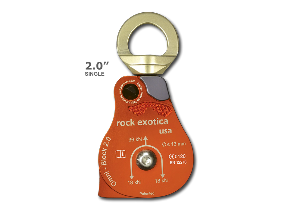 Rock Exotica Omni-Block Swivel Pulleys
