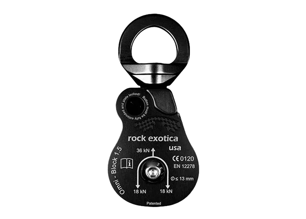 Rock Exotica Omni-Block Swivel Pulleys