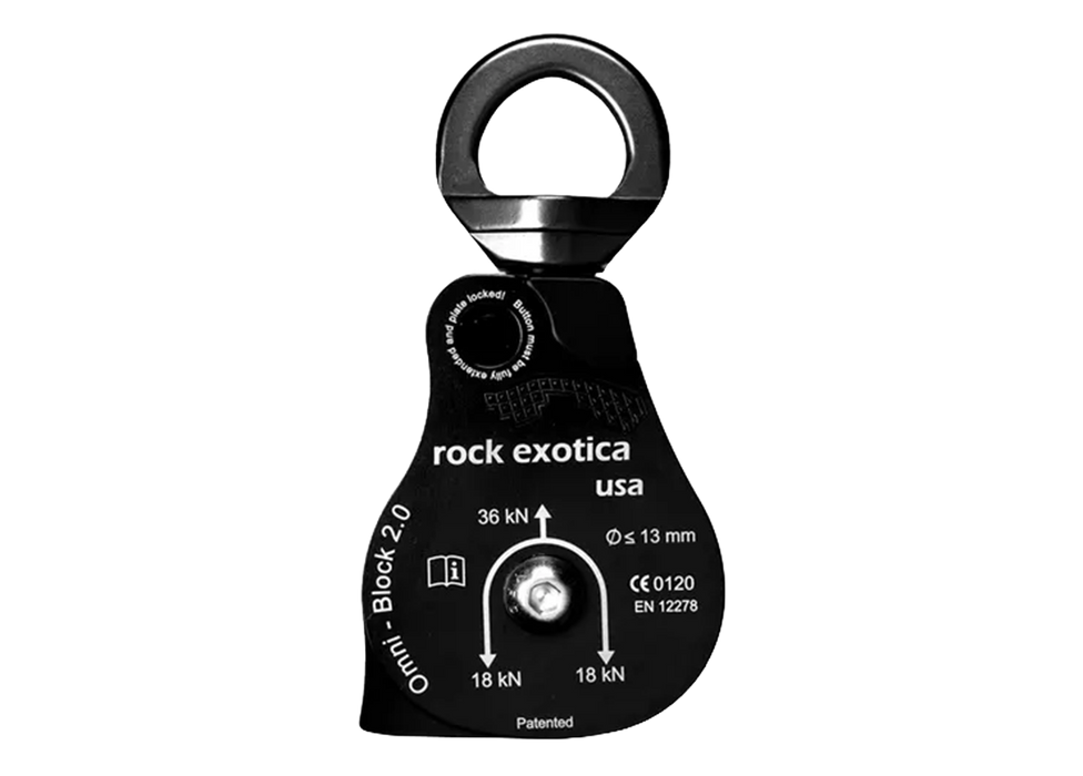 Rock Exotica Omni-Block Swivel Pulleys