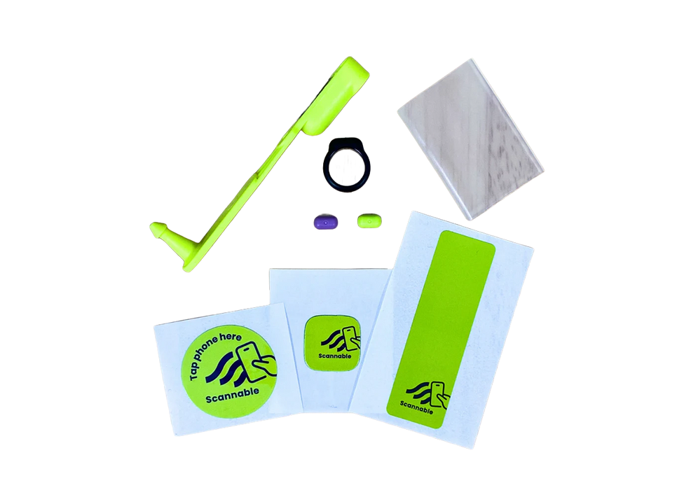 Scannable NFC Tag Pack - Test Pack (5 Tags)