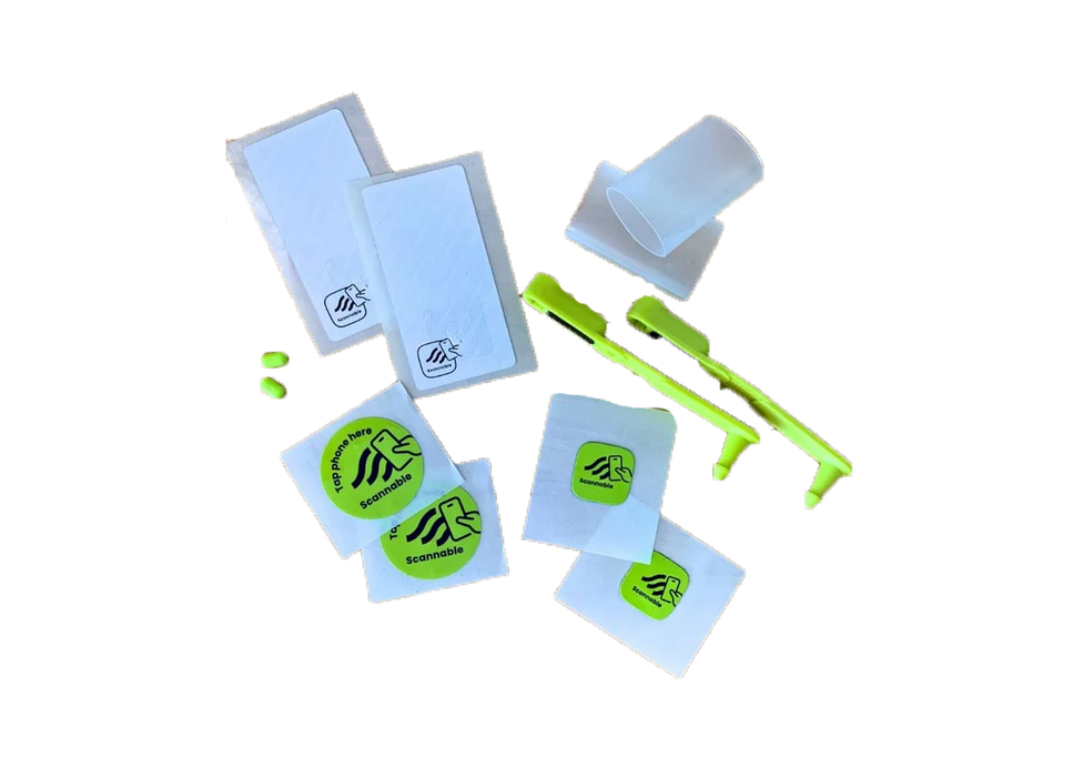 Scannable Tag Pack - Sample Pack