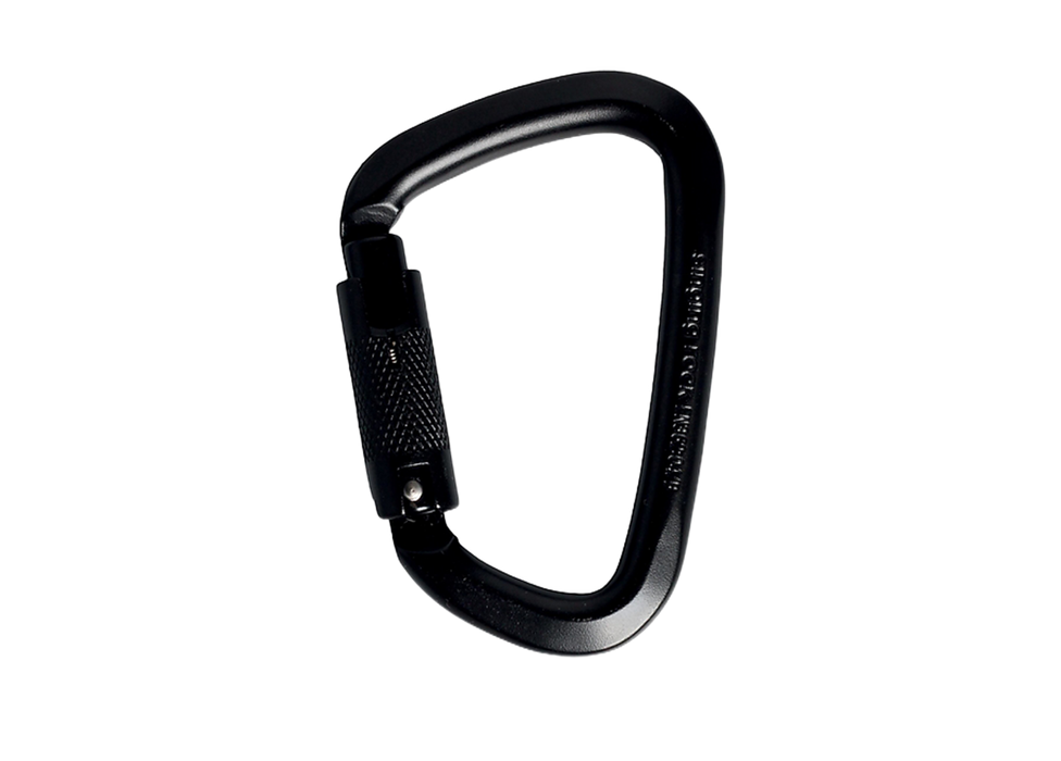 Singing Rock D Steel Carabiner