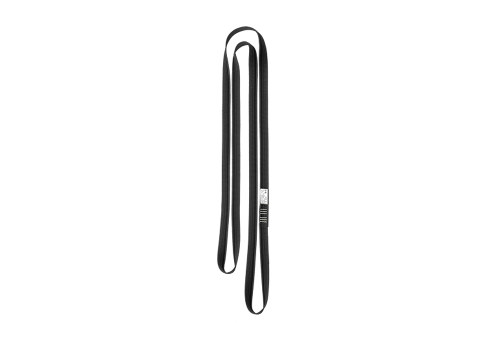 Skylotec Loop 26 kN - Top stitched BLACK 1m hose strap
