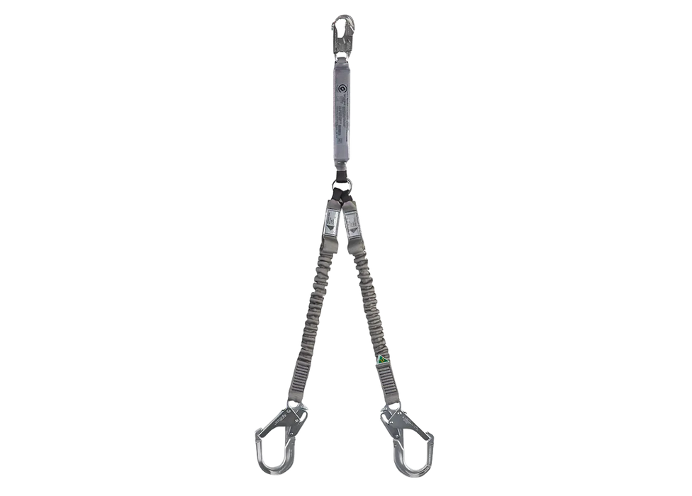 Spanset ERGO PLUS Web Elasticated - Twin Lanyard