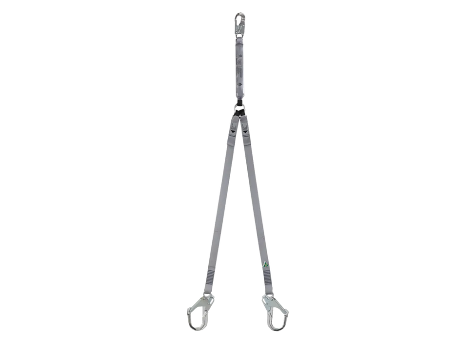 Spanset ERGO Plus Web Fixed - Twin Lanyard