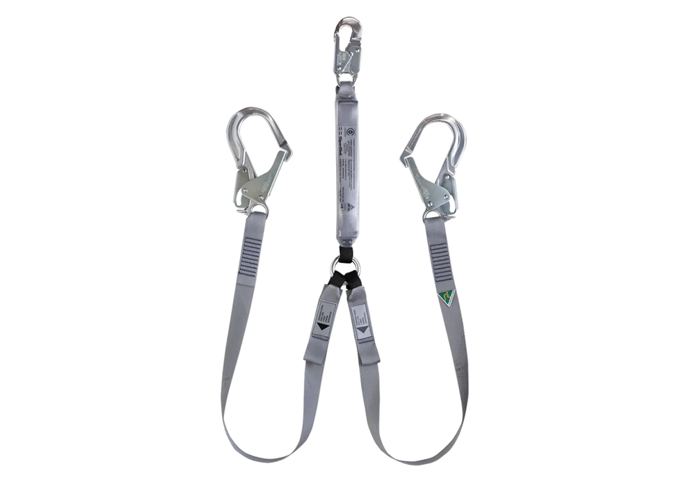 Spanset ERGO Plus Web Fixed - Twin Lanyard