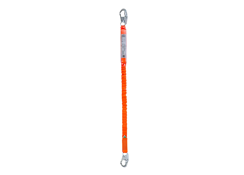 Spanset Elasticised Single Webbing Energy Absorbing Lanyard