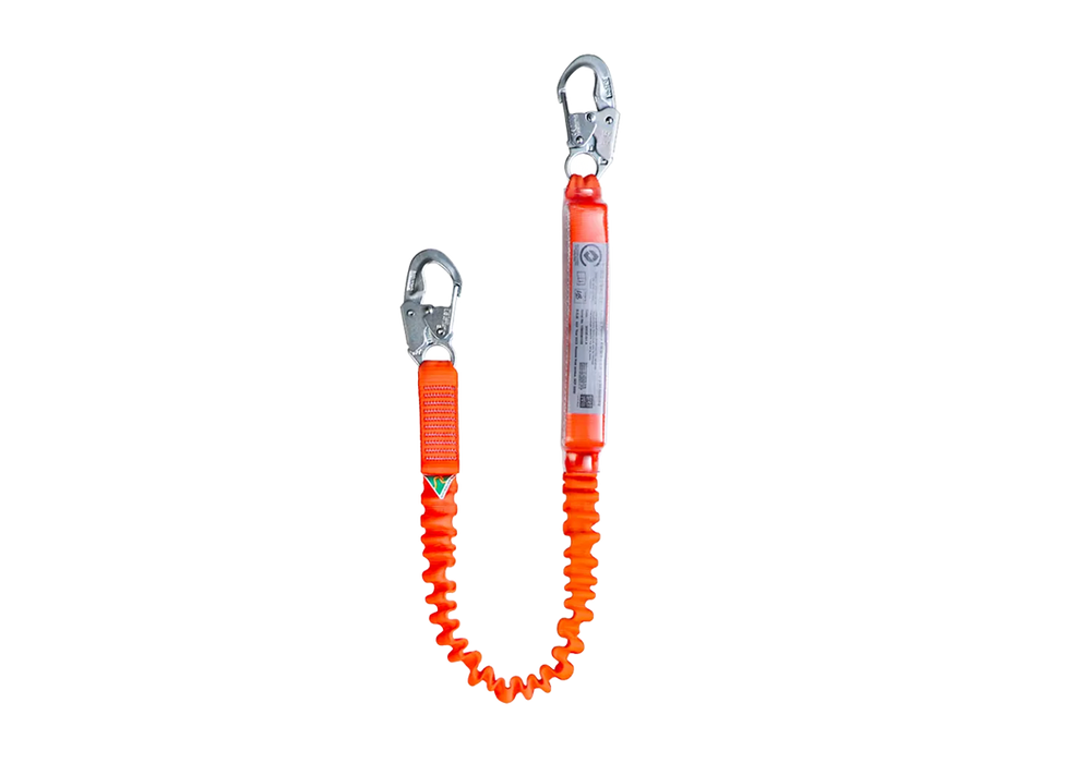 Spanset Elasticised Single Webbing Energy Absorbing Lanyard